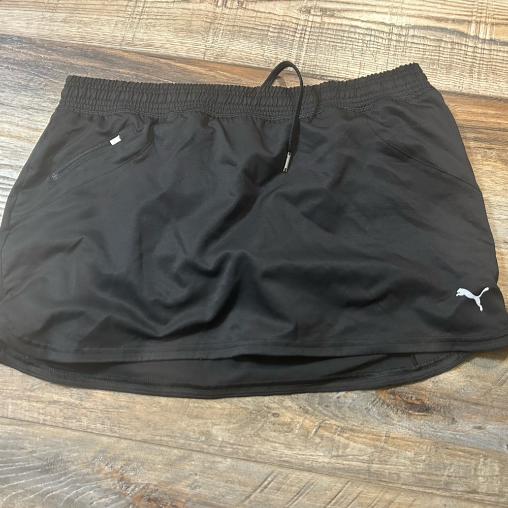 Puma Black Athletic Skort